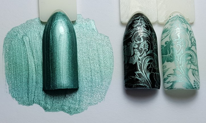 Stamping Color Chrome  Turquoise