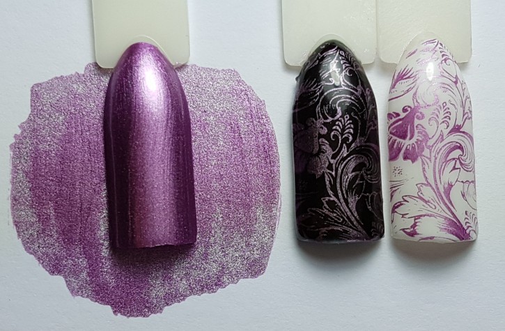 Stamping Color Chrome Lila