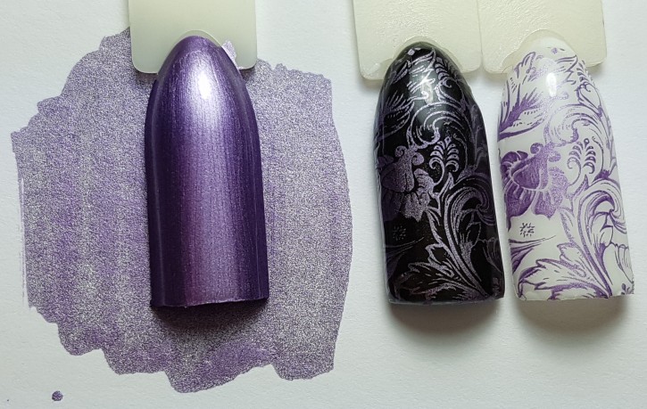 Stamping Color Chrome Purple