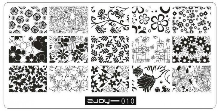 Stamping Schablone 2JOY 10