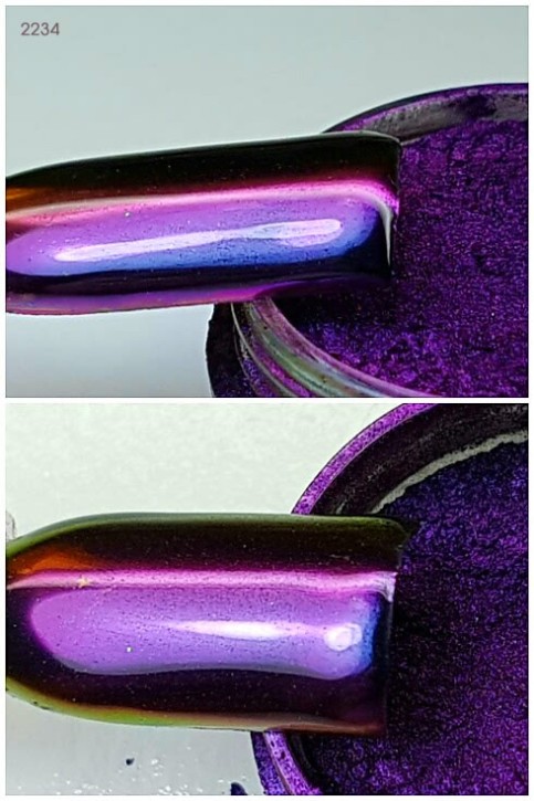 Chameleon Chrome Mirror Pigment Violettpink