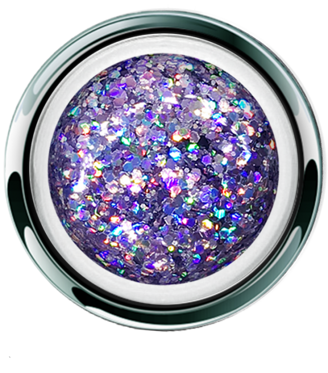 UV/LED Gel Play Glitter Crush Purple 4g