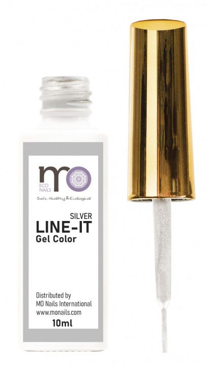 MO Nails Line It Gel in bottle 10ml SILVER