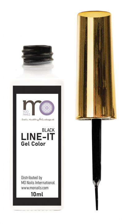 MO Nails Line It Gel in bottle 10ml BLACK