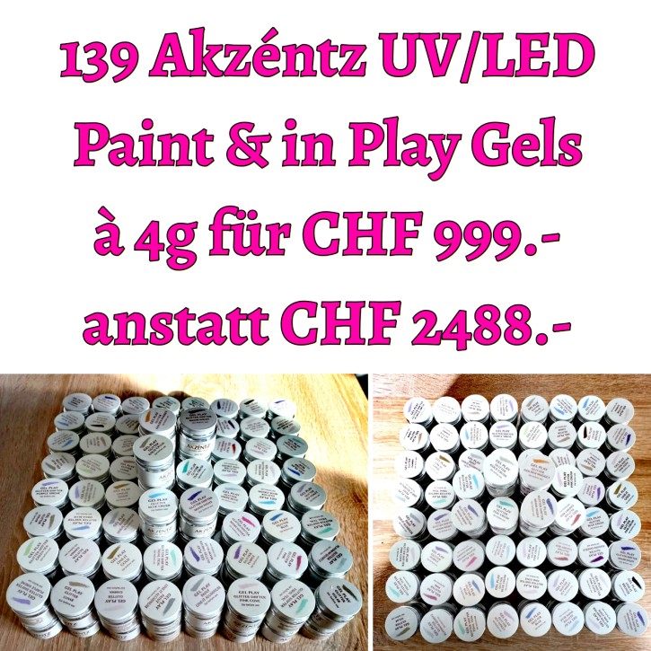 FINAL SALE - 139 Akzéntz Paint & Play Gels