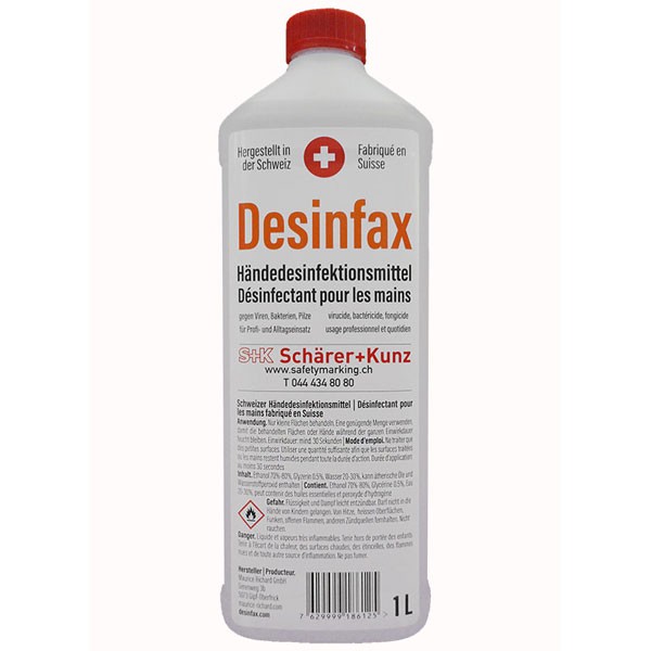 Desinfax Desinfektionsmittel, 1 Liter