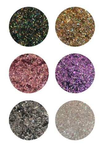 Hollywood Glam Glitter Collection (6 Stk.)