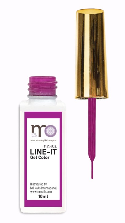 MO Nails Line It Gel in bottle 10ml FUCHSIA