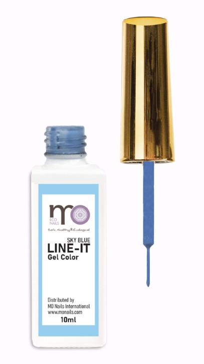 MO Nails Line It Gel in bottle 10ml SKY BLUE