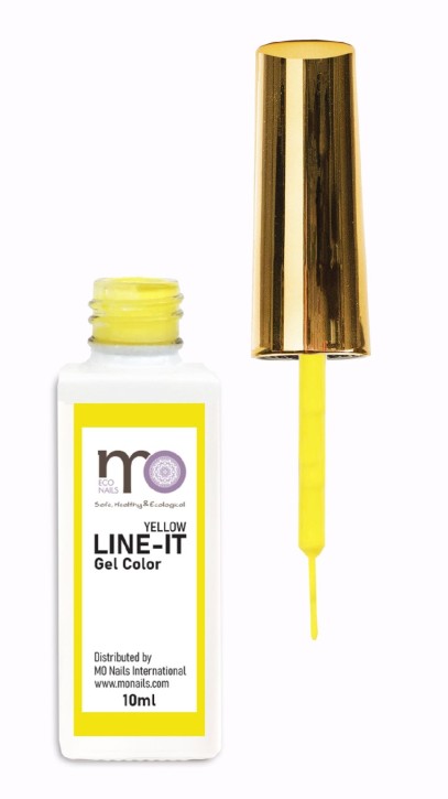 MO Nails Line It Gel in bottle 10ml YELLOW