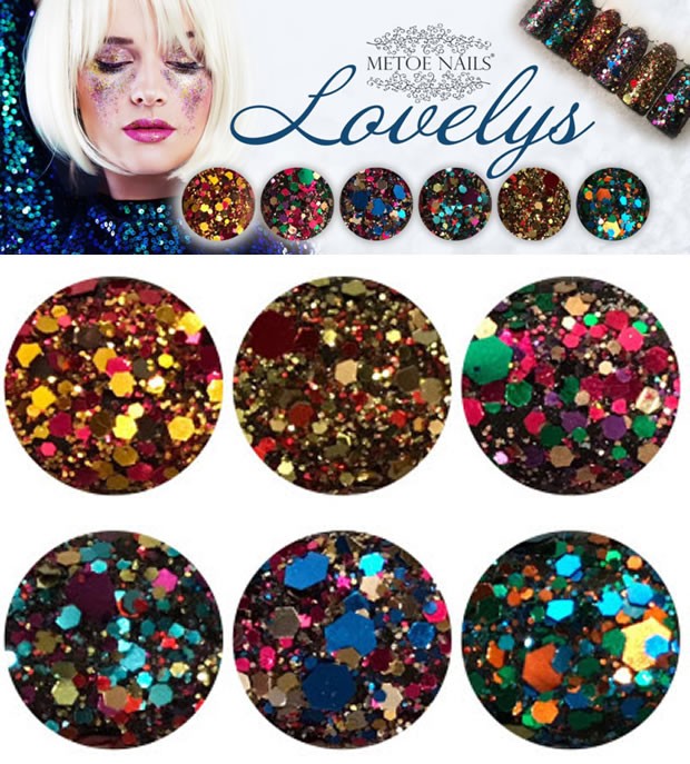 Lovelys Glitter Collection (6 Stk.)