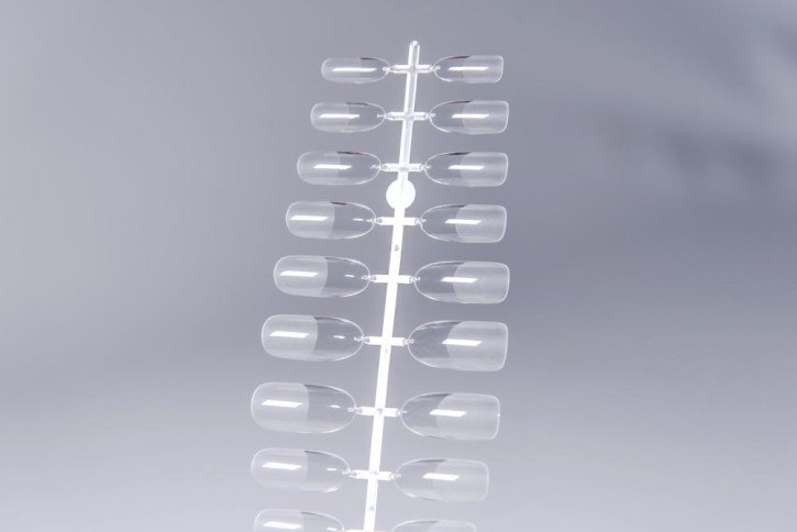 Medium-Almond Clear Soft Gel Tips 240 Stk.