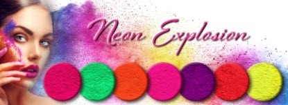 Neon Acryl Pigment Powder - 7 + 1