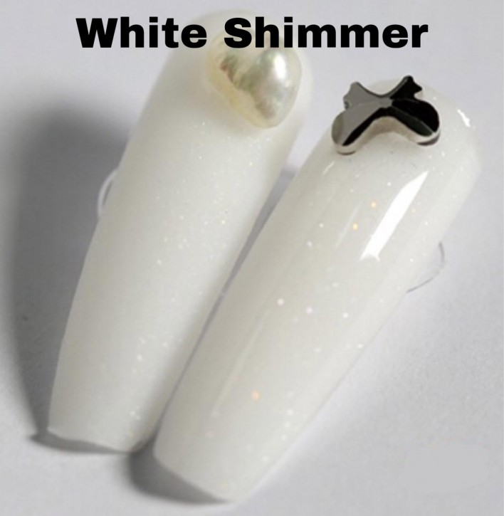 Acryl Gel White Shimmer 30ml